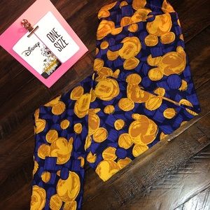 NWT OS LuLaRoe Disney Mickey leggings